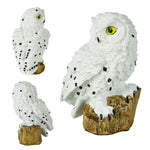 Resin Owl Landscape Stake Light|Outdoor Solar Waterproof LED Lighting