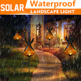 Angel Shaped Solar Stake Light|Outdoor Lighting Decorative LED Ligh