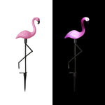 3 Flamingo-Shaped Stake Lights | Solar Waterproof Garden Cute Decorative Lights