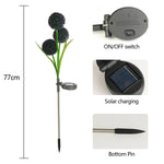 Outdoor Gardening Simulation Dandelion Stake Light|Solar Waterproof Garden Decorative Lighting