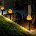 Resin Sparrow Shape Ground Stake Light|Solar Waterproof Ground Light