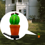 Cactus Gardening Stake Light|Solar Waterproof Landscape Lighting