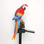 Red Macaw Ground Stake Light|Solar Waterproof Garden Lawn Standing Light