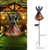 Angel Shaped Solar Stake Light|Outdoor Lighting Decorative LED Ligh