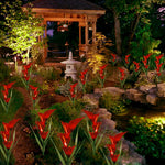 Simulation Red Calla Lily Stake Light|Outdoor Solar Decorative Light